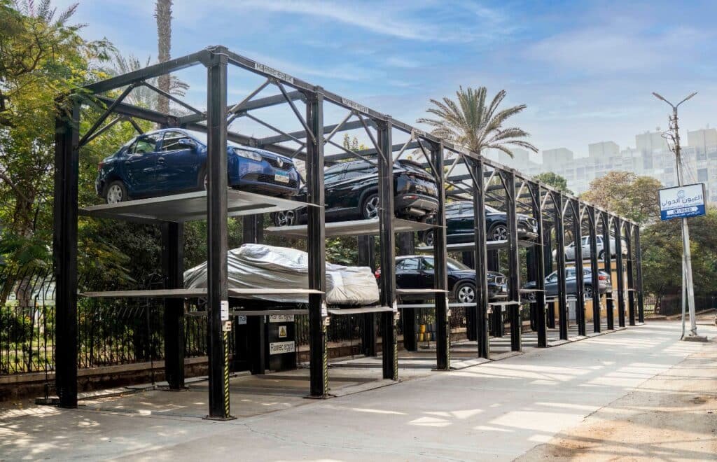 parking system at arab